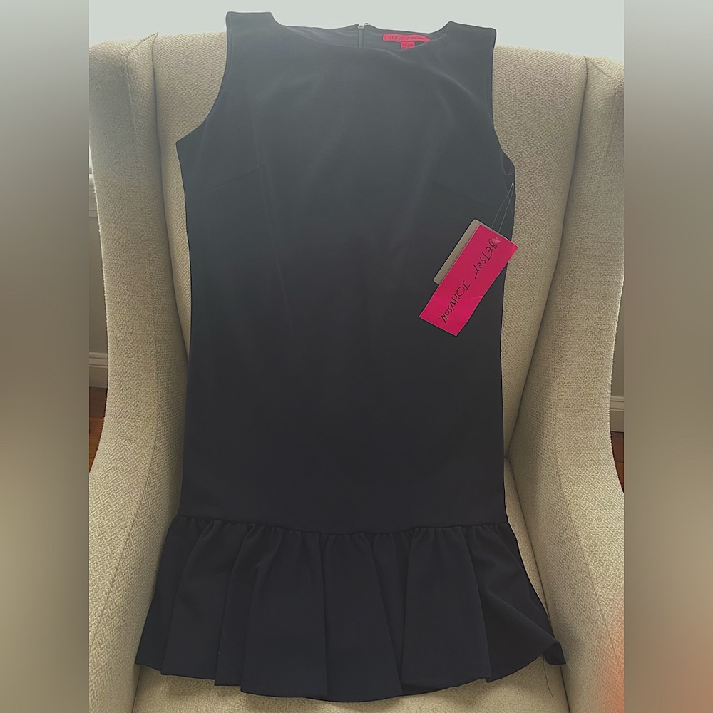NEW! Betsy Johnson navy dress